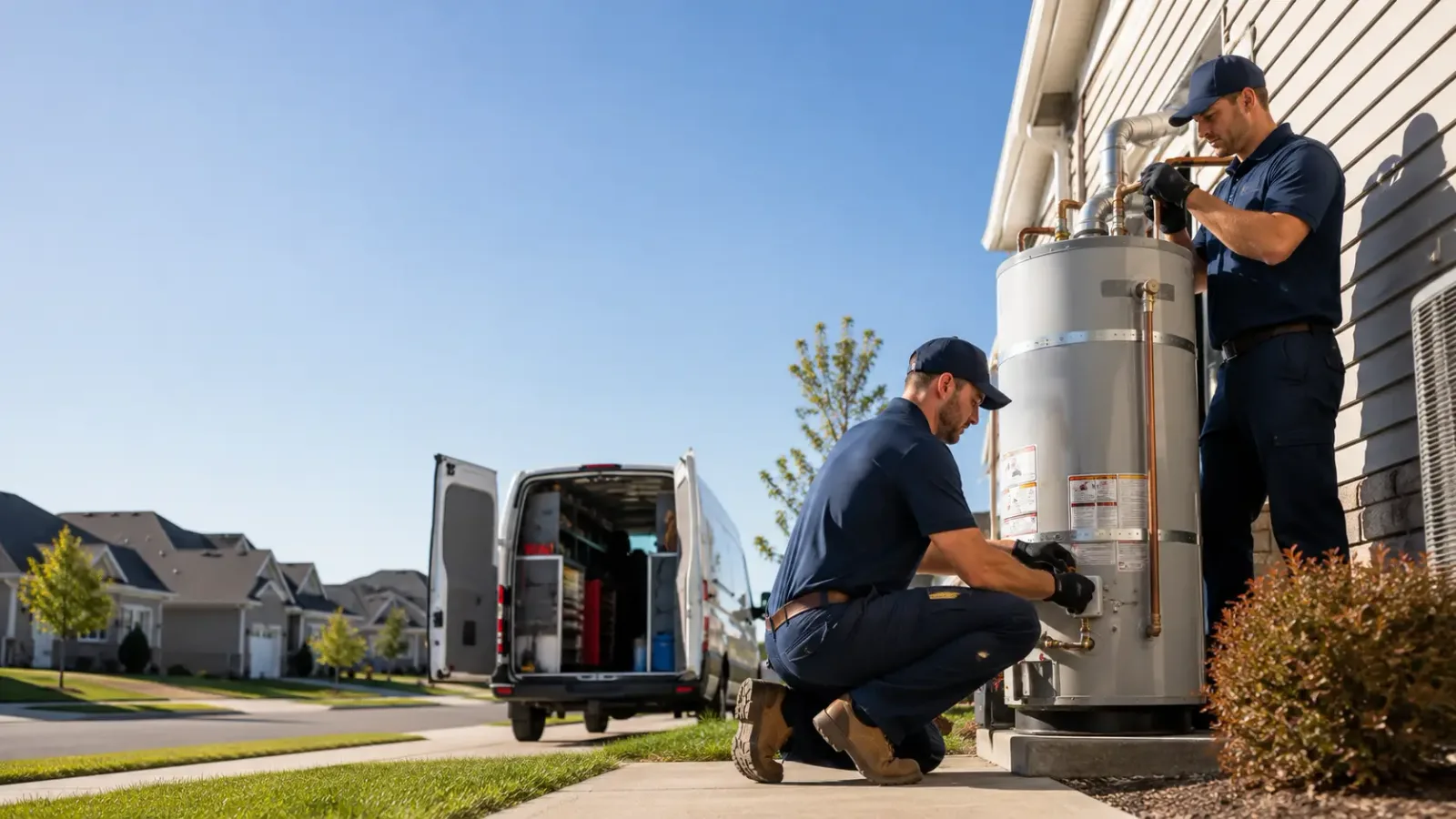 Water Heater Installation in Waterford, ME